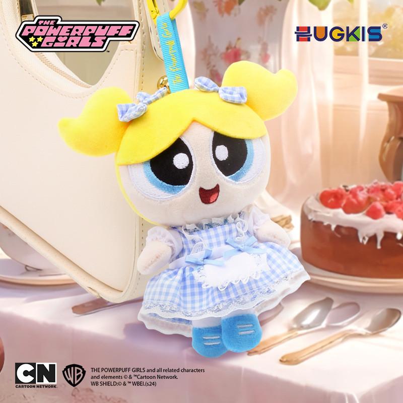 Powerpuff Blossom Girls Lolita Dress Up Cartoon Plush Figure Pendant Room Decor