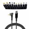 10PCS/Set Universal Type C To DC Power Adaptor Cable 100W 65W 20V 4A PD Fast Charger Jack Multifunction Mains Plugs Connector