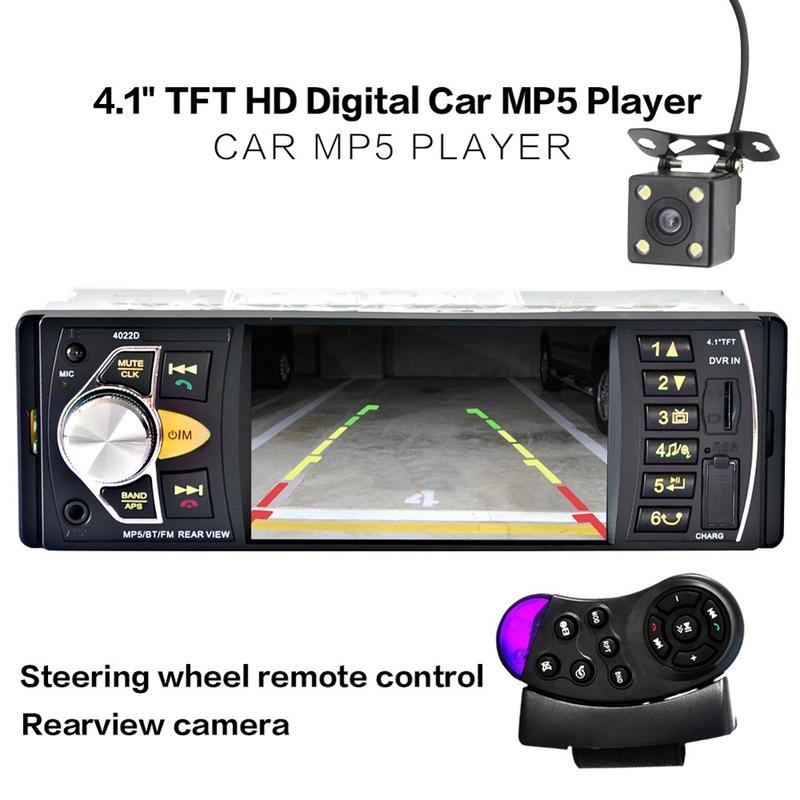 Car HD 4.1Inch Bluetooth MP5 Player Reversing Screen