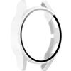 2in1 Case + Tempered Glass for Samsung Galaxy Watch 4 44mm, White