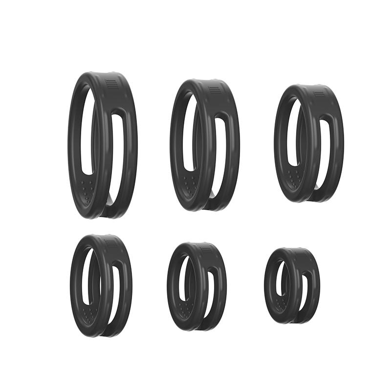 Silikon Penis Ring Ejakulation Verzögerung Cock Ringe Dick Erektion Cockring Männliche Keuschheit Erwachsene Sex Spielzeug Für Männer Sperren Sperma homosexuell