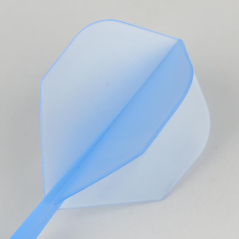 75% Transparent 2BA Darts 3 Stück Anti-Drop L-Form Flight Leichte Tragbare Darts für Treffen mit Freunden Indoor-Spiel