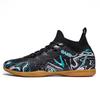 2025 graffiti color scheme boys and girls youth beef tendon sole football shoes indoor futsal football shoes