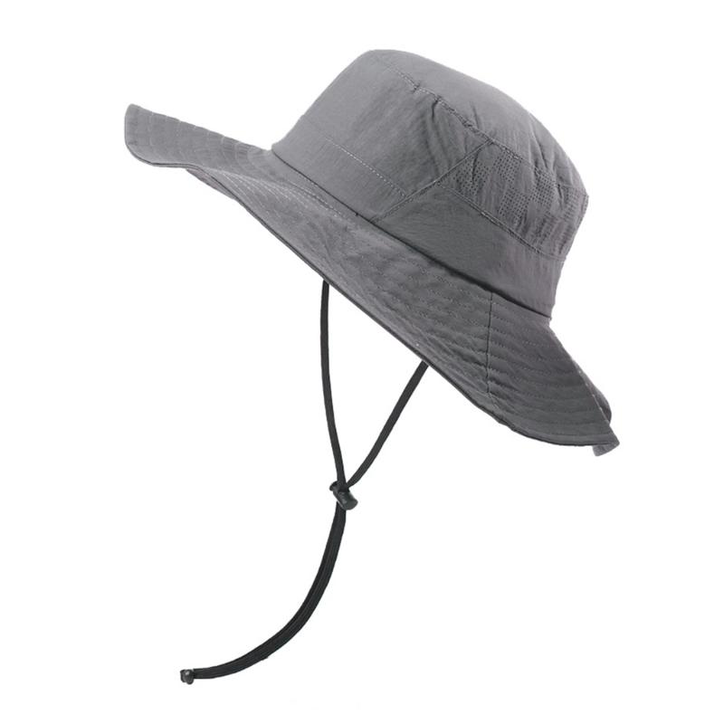 Comfortable Sun Hat For Men And Women With Wide Brims Sun Protection Breathable Fishing Cap for Outdoor Hiking Camping