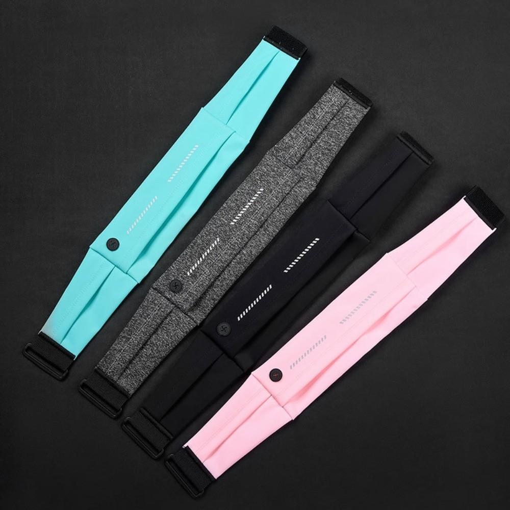 Ultra-Thin Running Waist Bag Close Fitting Sports Phone Bag Sport Mobile Waist Bag  Sports Wear