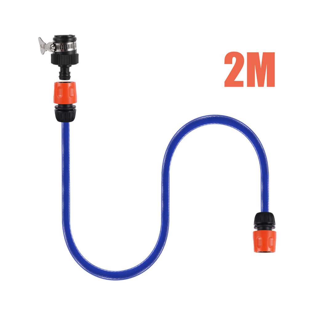 8-Funktionen Wasserpistole 16mm Schlauch-Sets Garten Landwirtschaft Bewässerung Autowaschanlage Wasserleitung Hof Rasenbewässerung Sprühpistole Haustierdusche