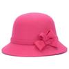 Fashionable and Warm Top Hat Street Cold-proof Woolen Woolen Basin Hat Retro Decorative Ladies' Hat