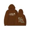 New casual sports sweater fleece hooded sports sweater men's and women's autumn and winter sports fashion