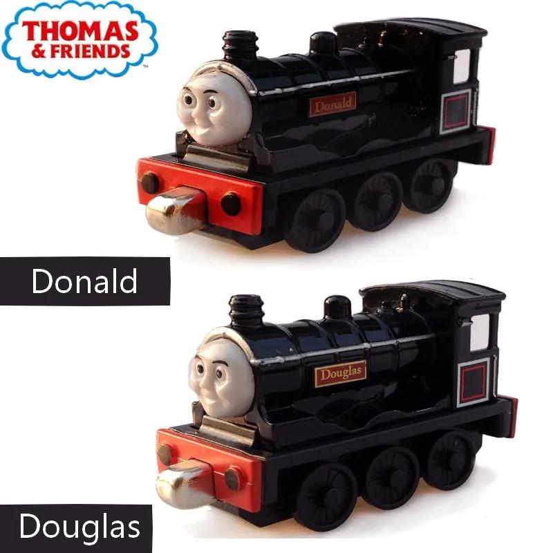 Genunie Thomas and Friends Trackmaster 1:43 Carton Alloy Magnetic Train Shock-resistant  High Quality Car Children Toys Gift