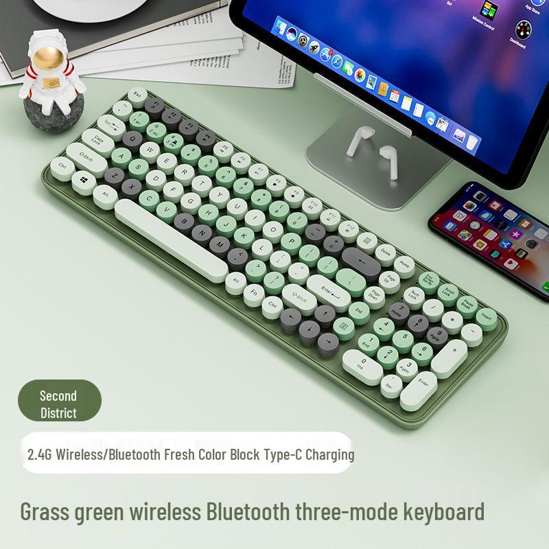 Bluetooth Wireless Keyboard & Mouse: Multi-Device, Rechargeable, Silent, Portable for Computers, Laptops, Tablets, Phones.