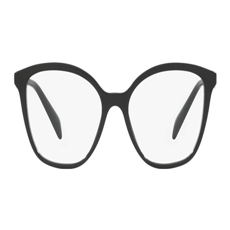 Prada Fashionable, Casual and Simple, Plate and Metal, Butterfly-shaped Optical Glasses, Women's Style
