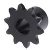 04C Chain Gear 10 Teeth Industrial Sprocket Wheel With Top Wire Bore 5/ 6/8/10Mm