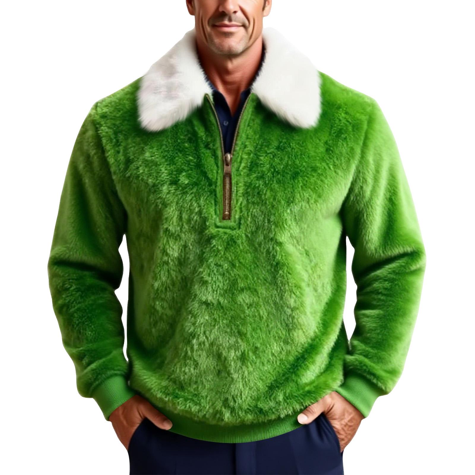 

Мужской винтажный рождественский свитшот с круглым вырезом L