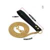 Golden Dog Leash Stainless Steel Pet Chain Strong Metal Dog Lead Chain For Small Medium Large Dog Labrador Retriever Dobermann