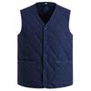 Large Size Vest Dad Wears Autumn and Winter Men's Vest Plus Velvet Thickened Warm Vest To Prevent Cold