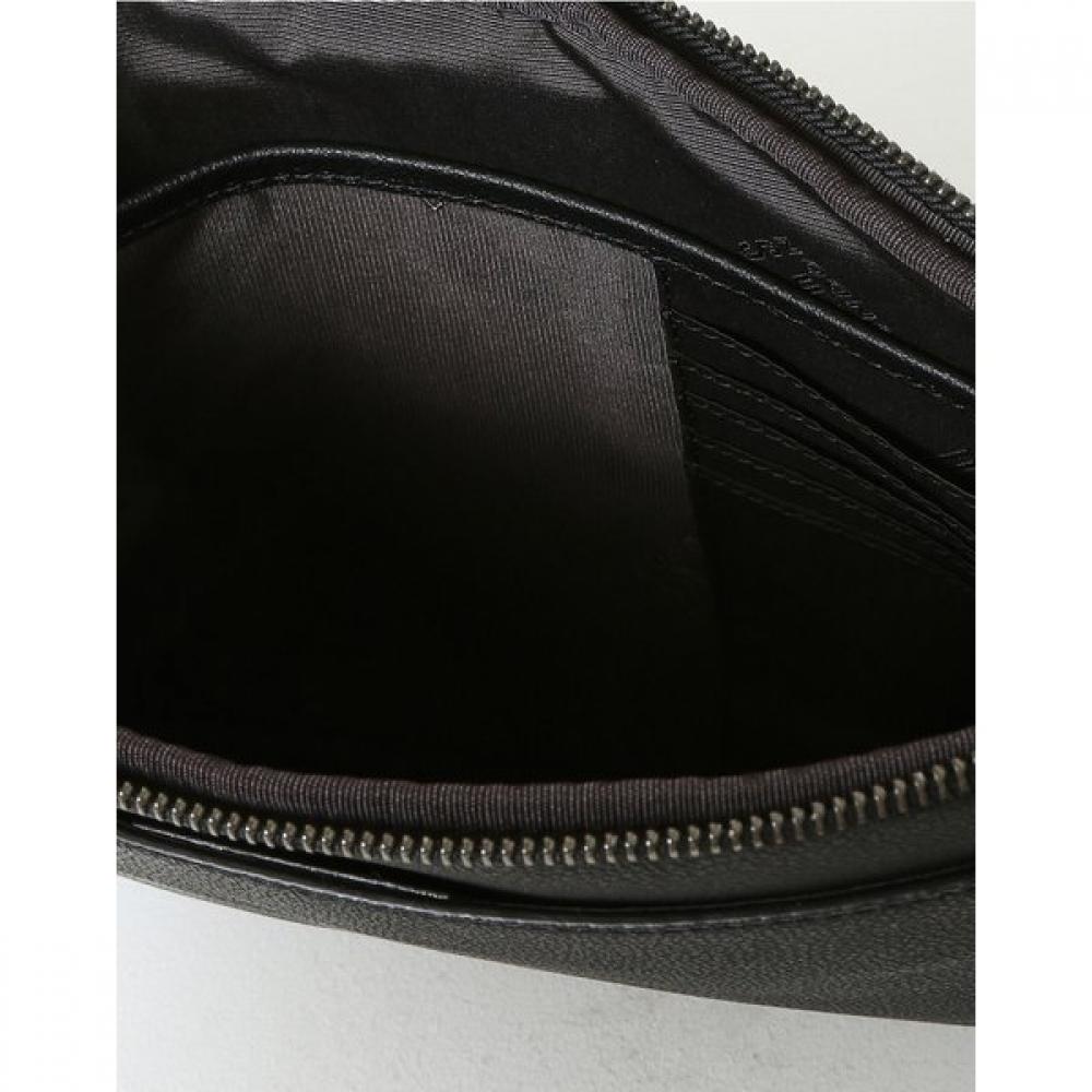 Daks Black Leather Clutch Bag Dbba3e013bk