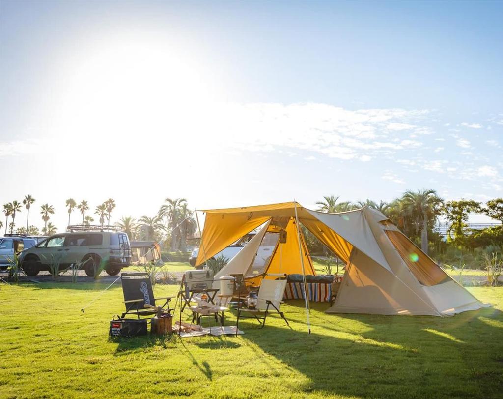 ogawa Camping Outdoor Pole Tent Twin Cresta 2 3348 Sand Beige T/C [for People]