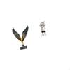 Resin Astronaut Spreading Wing Statue Sculpture Feng Shui Ornament Decorative Tabletop Creative