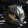 Halloween Themed Felines Resin Sculpture Desk Cats Ornamentation Perfect Gift Cats Enthusiasts and Festive Decors