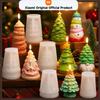 3D Christmas Tree Candle Silicone Mold Snowman Santa Claus Tree Aroma Soap Wax Gypsum Craft Ornament Mold Christmas Decor450000