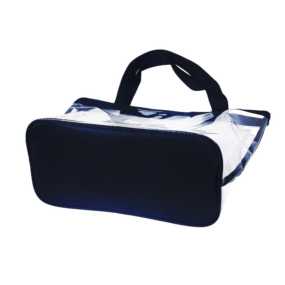 Прозрачная сумка из ПВХ для женщин и мужчин — фото 6