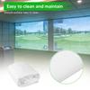 9.8x13ft Golf Simulator Impact Screen with Grommets Ultra Clear Impact Screen for Home/Indoor/Garage Swing Training