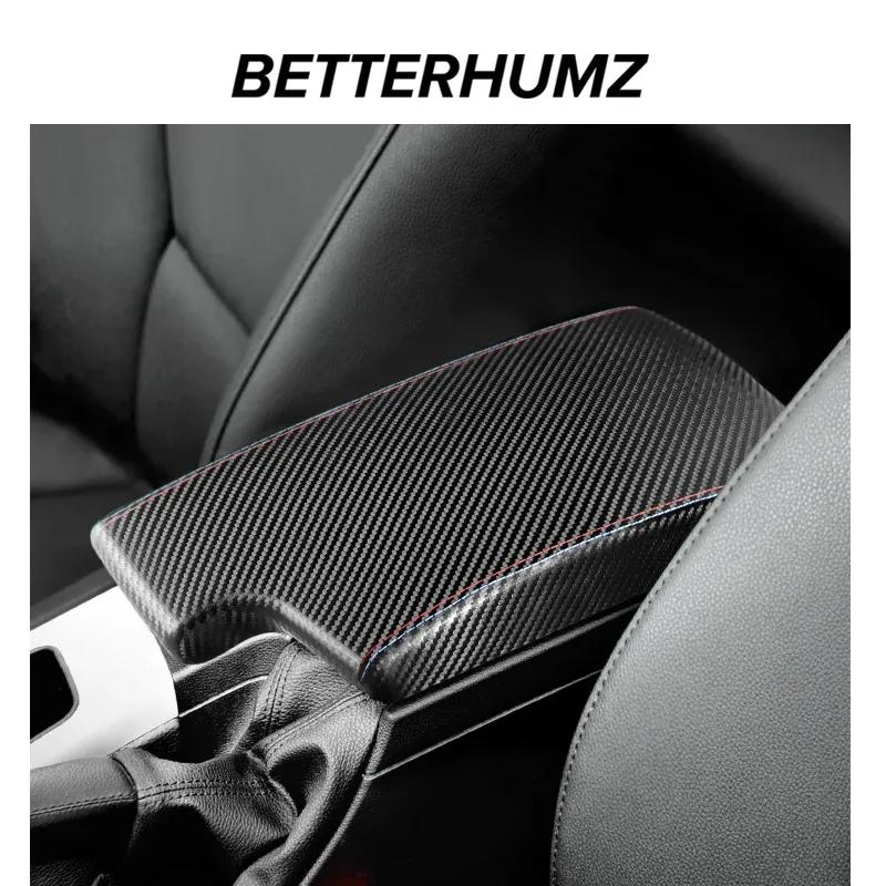 For BMW E90 E92 E93 3 Serie 2004-2011 Made of Alcantara Wrap Armrest Box Panel Cover Trim M Performance Car Interior Accessories