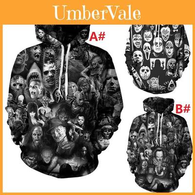 Vibrant 3d Print Skull Hooded Sweatshirt For Men And Women With Soft Breathable Material