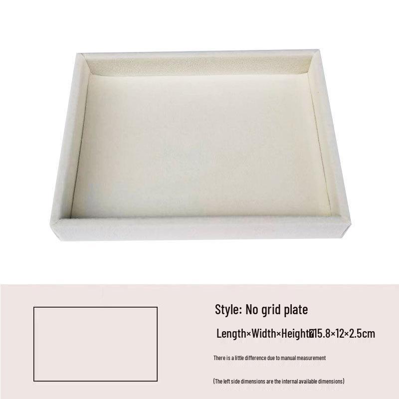 Sametová šperkovnice a organizér na náušnice, náramky a náhrdelníky