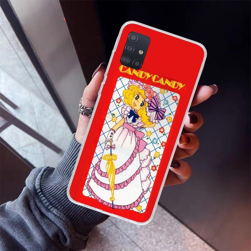 

Anime Candy Phone Case For Samsung Galaxy A12 A52S A42 A32 A22 A51 A50 Note 20 Ultra 10 S10 Plus A71 A70 A31 A30 A10S Galaxy A12 Samsung A10S