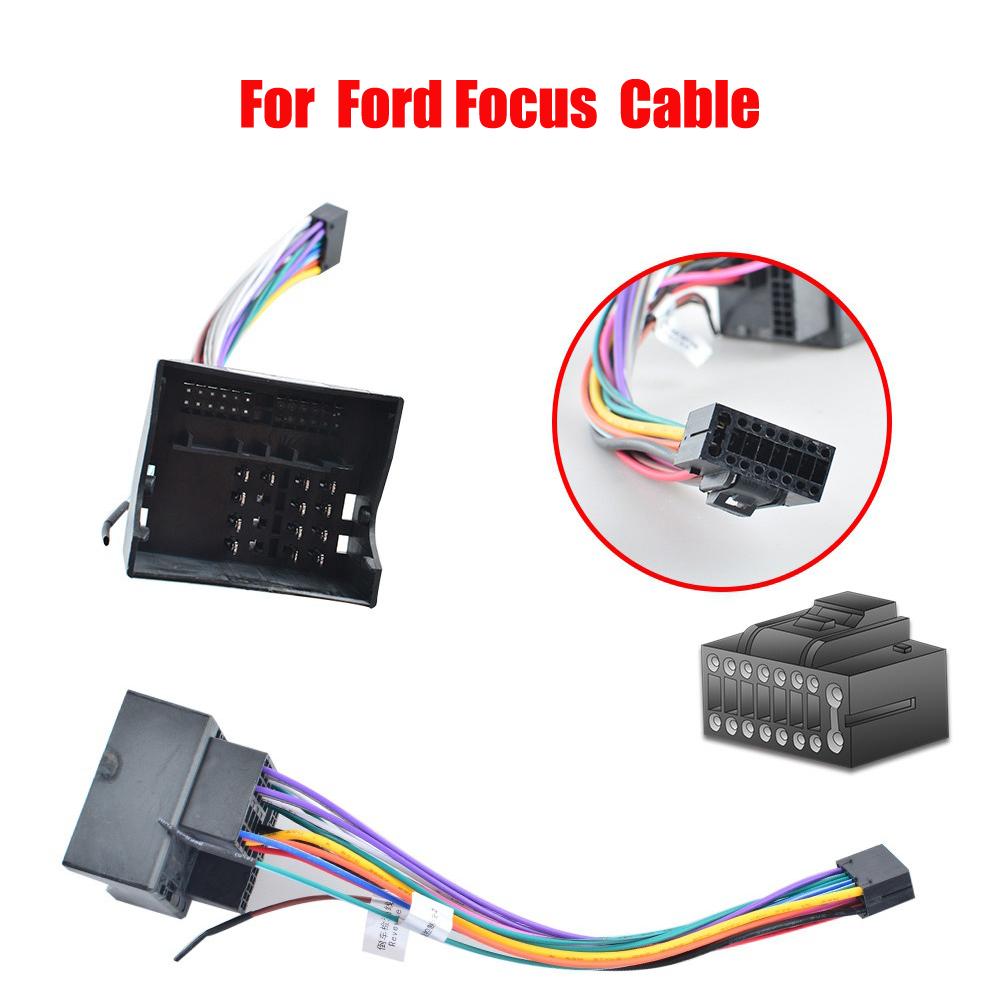 Universal Android Car Radio Wire Harness Power Cord for KIA Nissan Toyota SUZUKI Mitsubishi HONDA Ford Peugeot 2008