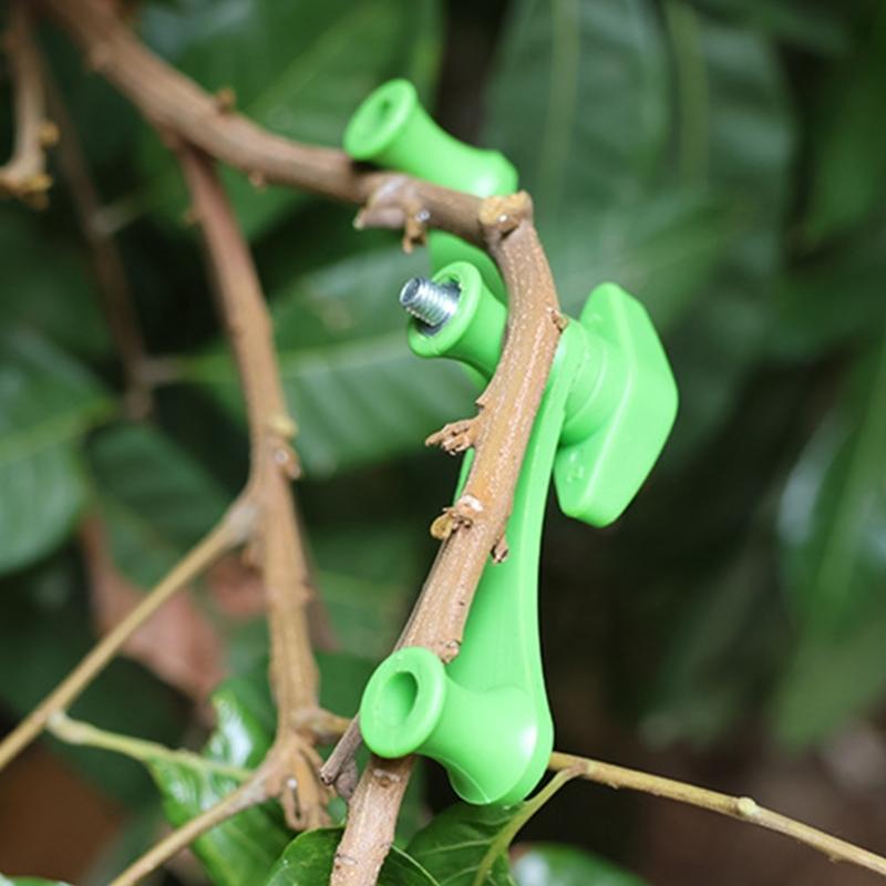 Adjustable Sturdy Plastic Plant Support Clips Suitable For Fruit Trees Bonsais Training Easy Installation No Tools Need