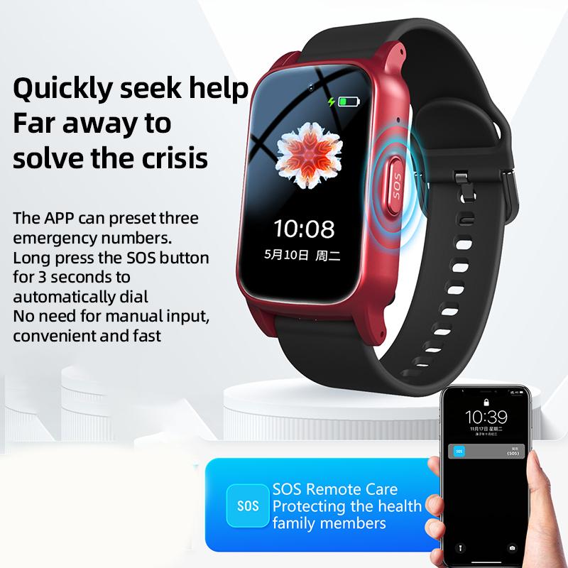 Men Smartwatch SIM Card GPS Smart Watches For The Elderly Can Be Inserted Into The Card Anti-lost Tracking Artifact Gps Anti-lost Positioning Bracelet