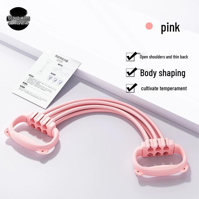 Figure-8 Resistance Band for Chest Expansion and Yoga Fitness