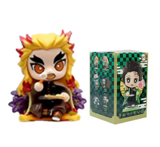 Demon Slayer Tanjiro Kamado Nezuko Anime Cartoon Figur Blind Box Kreative Personalisierte Statue Modell Ornament Überraschungsgeschenkbox