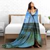 Ocean Cage Art Blanket for All Seasons Blanket Lunch Break Throw Gift