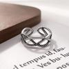 European & American Design: Light Luxury Tail Ring for Women & Men, Fade-Resistant, Fashionable Cross-Border Jewelry with Unique Personality.