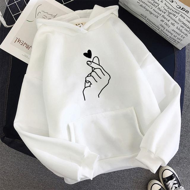 New European and American Fleece Hoodie Sweater Men's and Women's Clothing Autumn and Winter Couple Tops Loose