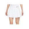 Nike Court Slam Dri-Fit Brand Logo Quick-Dry Breathable Comfortable Pleated Casual Tennis Skirt Women skirts White FZ6491-100