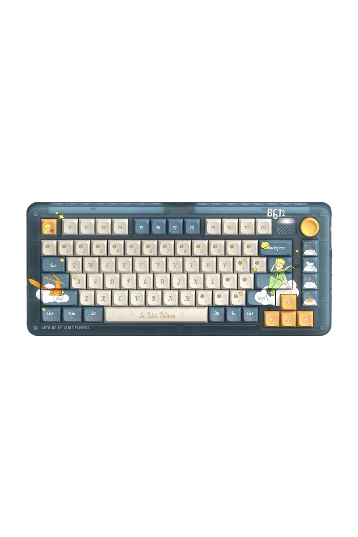 

iQunix x Little Prince ZX75 Wireless Mechanical Keyboard Sky Encounter Gaming Keyboard Mechanical Keyboard The Little Prince Official Japan Dealer синій