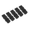 5PCS IEC320 C13 to C13 Power Adapter 2500W Cable Adapter Connector for Laptop Ups Socket PDU Chassis