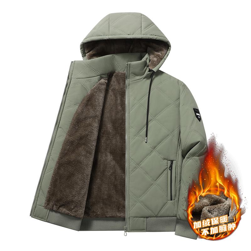 Men's Cotton Padded Jacket With Winter Warmth And Windproof Cotton Jacket, Loose Casual Jacket, Thick Jacket