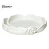 Modern Home Accessory Tray 3D Printed Rose Jewelry Tray, Decorative Trinket Dish for Rings Earrings Unique Decor and Aromatherapy, Elegant Desktop