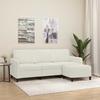 Vidaxl Sofa 3-Osobowa, Kremowa, 180 Cm, Tapicerowana Aksamit