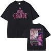 Pop Singer Ariana Grande Bunny Dangerous Woman 2026 Tour Concert Graphic TShirt Unisex Harajuku Style Oversized Bestseller