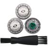 3PCs Replacement Shaver Head for Philips HQ64 HQ54 HQ6070 HQ6071 HQ5705 HQ 5710 HQ6073 HQ7310 HQ7325 HQ7320 HQ7340 PT710 # Color: Double Blade