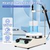 EU Plug Heating Magnetic Stirrer With Heating Stirrer Laboratory Thermostatic Digital Display Magnetic Mixer Hot Plate