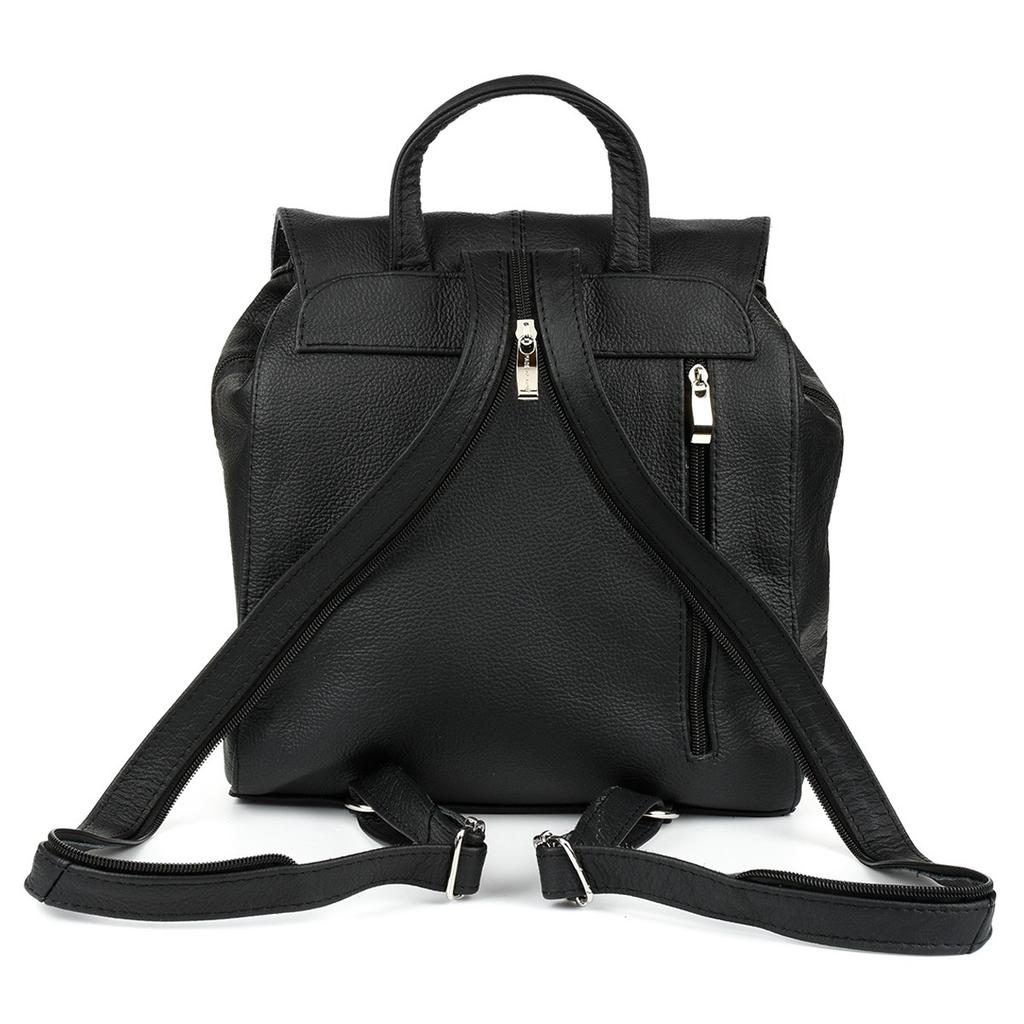 Beltimore Women's Leather Triangle Backpack Roomy