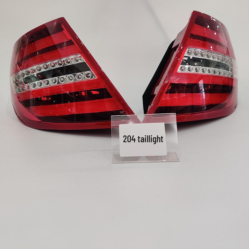 Compatible Mercedes-Benz C-Class (W204) Sequential Turn Signal Taillights for 09-12 European Version (US Standard).