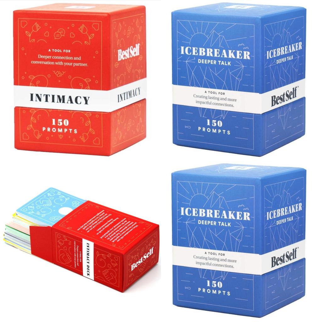 Bestself Intimacy Deck 150 Cards For Couples Board Game English Strategy